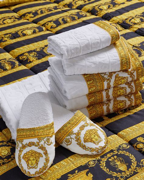 cotton versace towels|versace towel price.